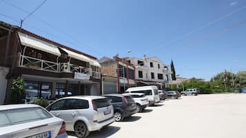 Overnatningsstedets facade