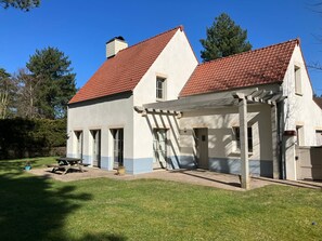 Exterior - Villa "Parfum de dunes", Domaine du golf des Pins, Hardelot, along the golf course. (Neufchâtel-Hardelot)