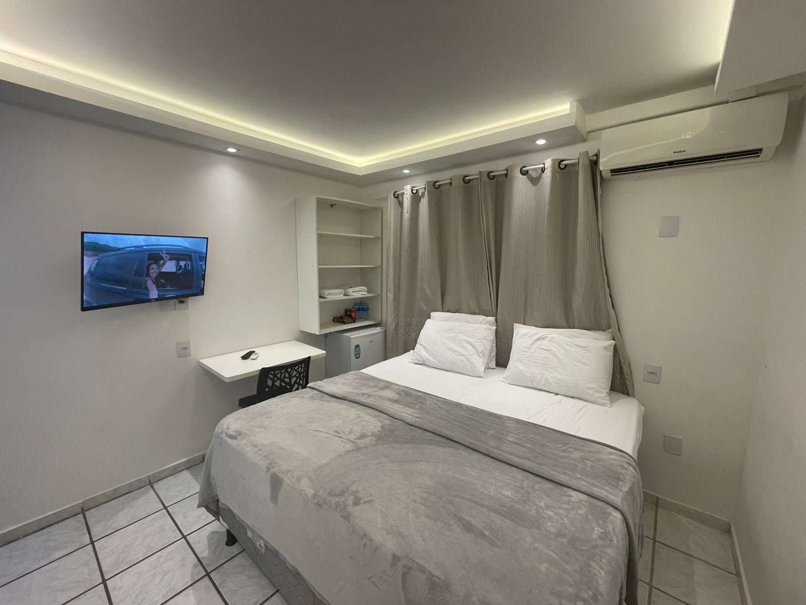 Chambre exécutive double pour 1 personne | Accès au Wi-Fi (inclus), literie fournie