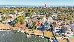 Exterior - Bay Sunsets, King Bed, Fast Wi-fi (Kill Devil Hills)