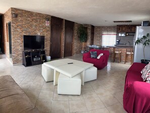 Smart TV, books - Apartment with terraces (Cholula de Rivadavia)