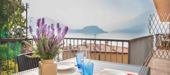 POSTCARD 2 Fronte vista Lago di Como 1 camera WiFi