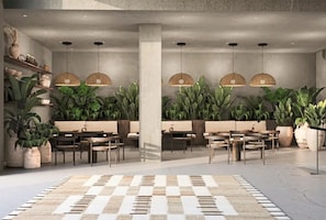 Sitzecke in der Lobby