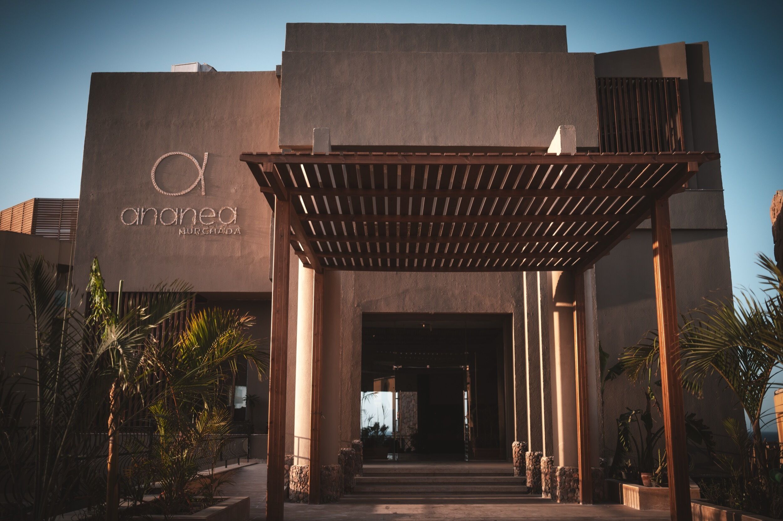 Façade de l’hébergement