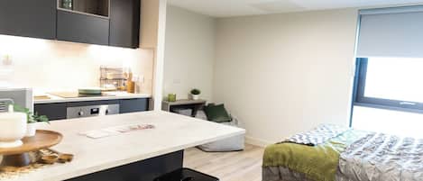 Studio, Non Smoking | Blackout curtains, free WiFi