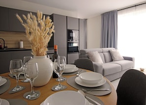 Penthouse, 2 Bedrooms, Kitchen | Living area | Flat-screen TV - Cosy Spacious Penthouse near Qawra Beach (St. Paul's Bay)