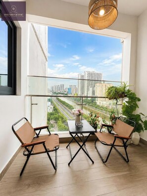 Deluxe Apartment, 3 Bedrooms, Pool Access, City View | View from room - D1MENSION Iconic Central Luxury Living (Ho Chi Minh)