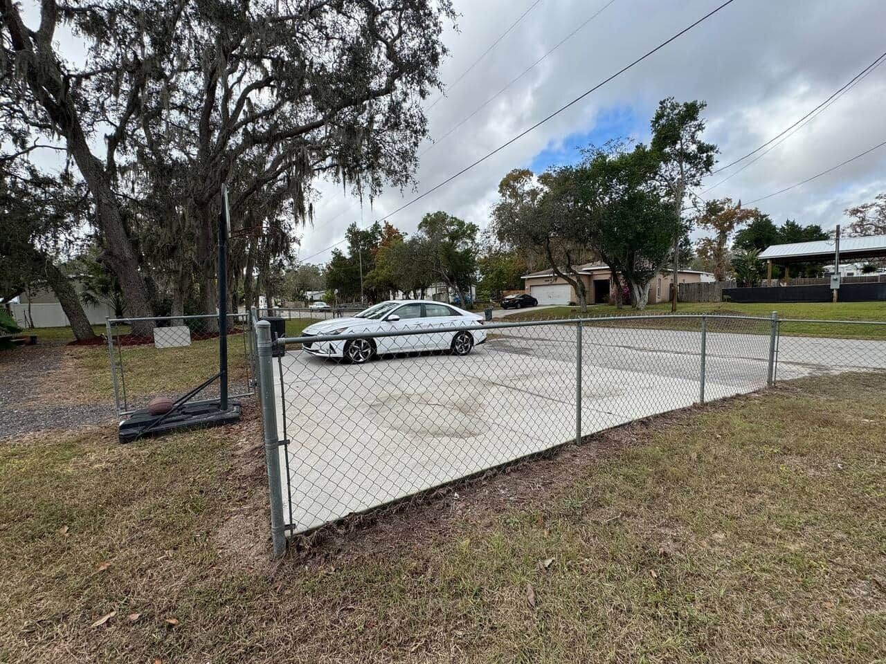 Enceinte de l’hébergement