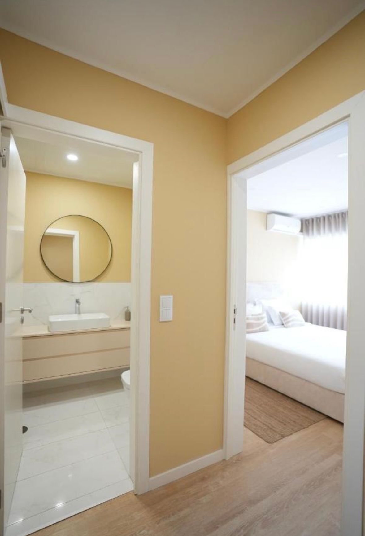 Dusch, hårtork, handdukar och schampo