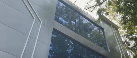 Fassade der Unterkunft