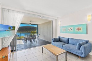 Apartment, 2 Bedrooms, Balcony | Balcony - Whitsunday's, spa Bath, Beach, Marina, Infinity Pool, Restaurant (Airlie Beach)