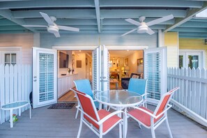 Outdoor dining - Angel Fish Cove | Updated Townhome Retreat Near Duval (Key West)