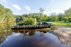 Property grounds - Mullica River 2 BR house with kayaks in Sweetwater (Mullica)