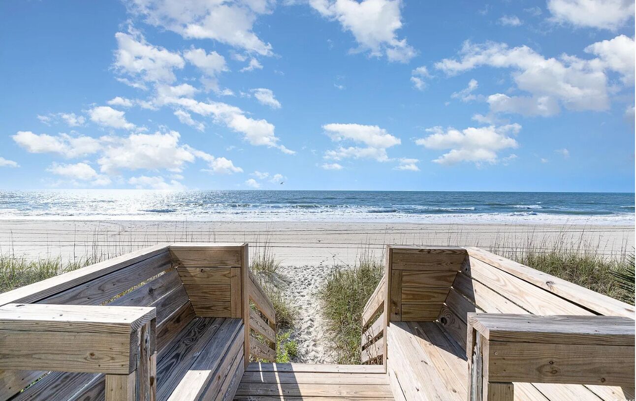 Sun loungers, beach towels