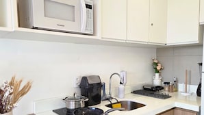Departamento, vista a la ciudad | Cocina privada