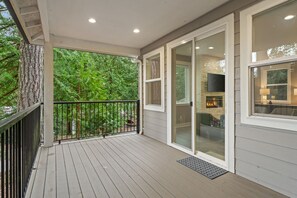 Terrace/patio - Modern 4BR Bellingham Home w/ Deck & Garage (Bellingham)