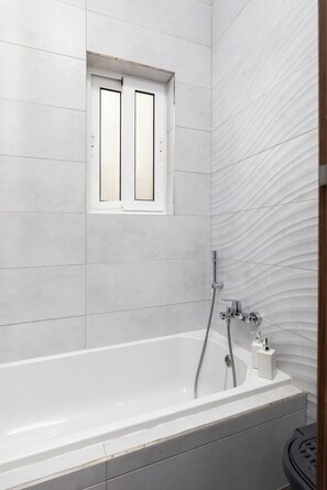 Penthouse, City View | Bathroom - Stylish Penthouse - Terrace near Spinola (St. Julian's)