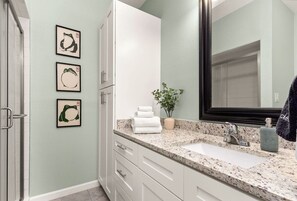 Dutxa, assecador de cabells i tovalloles 