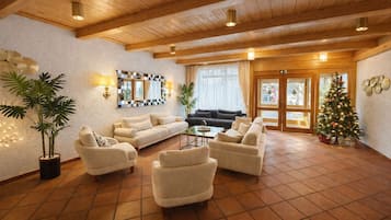 Sala de estar en el lobby