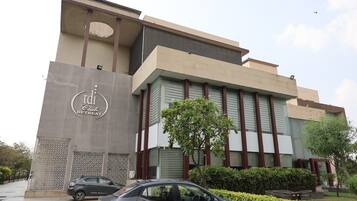 Voorkant van accommodatie