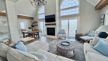 Smart TV, books, video library