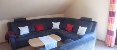 TV, DVD player, stereo