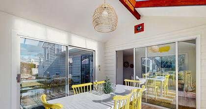 Inviting coastal home w/ yard: walk to beach, town & train