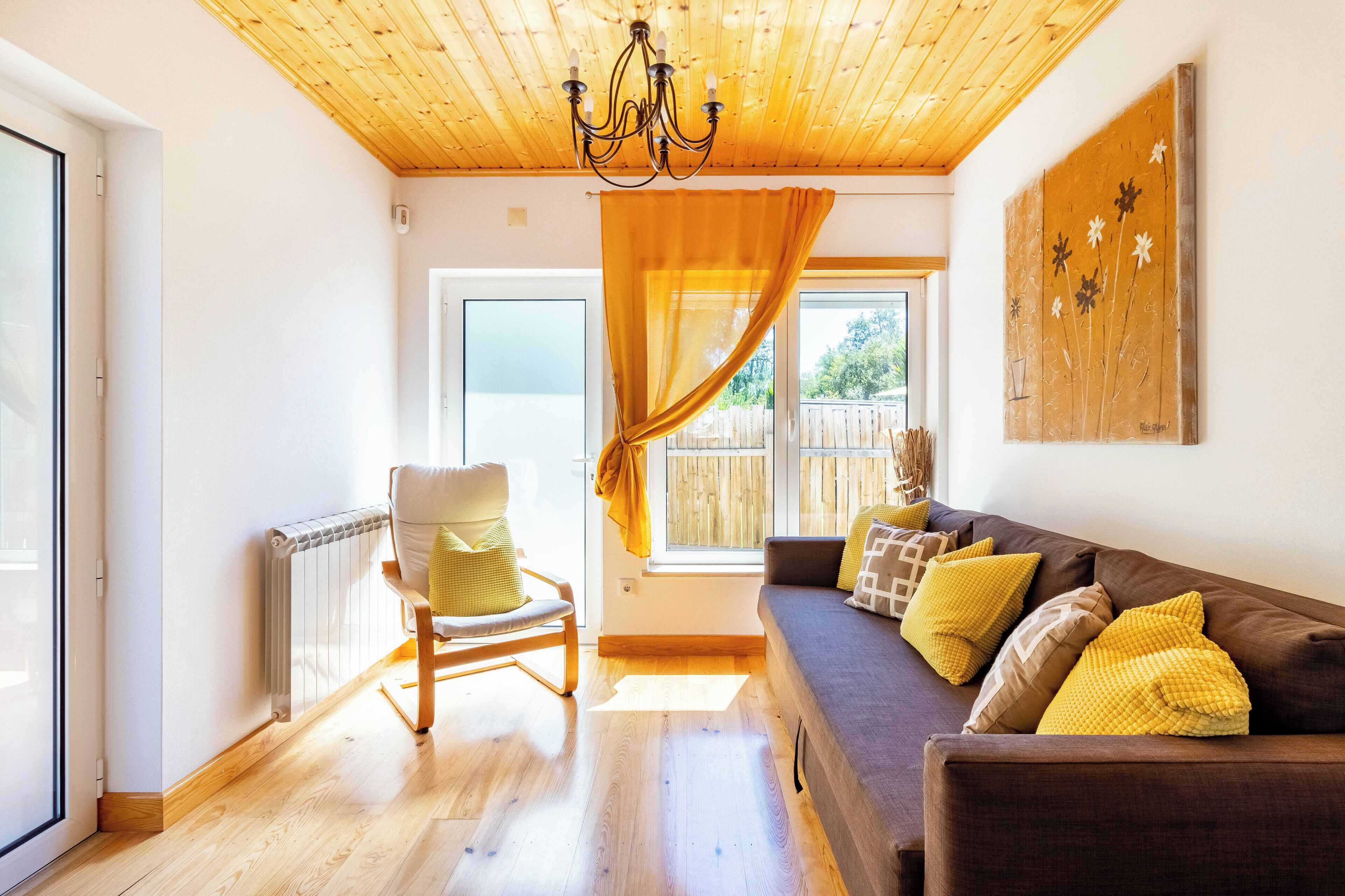 Villa, Balcony, Garden View | Living area