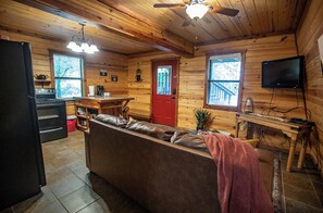 تلفزيون، مدفأة