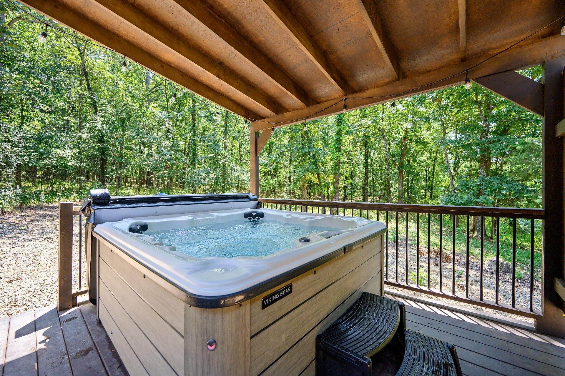 Bain à remous extérieur