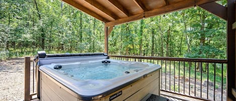 Bain à remous extérieur