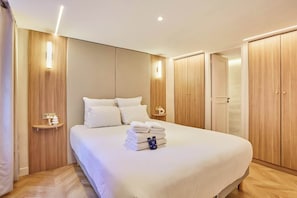 1 bedroom, iron/ironing board, WiFi, bed sheets - New apartment in the heart of Paris 4 people (Paris)