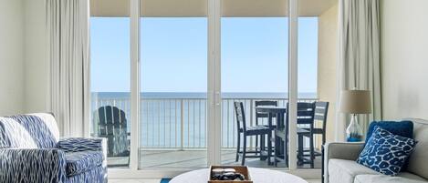 コンドミニアム ベッド (複数台) (San Carlos 805) | リビング エリア