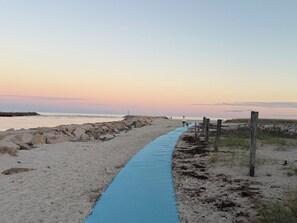 Sun loungers, beach towels