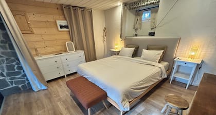 Chalet des Brasses - video projector and terrace - close to ski resorts