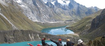 tents for camping in awesome Huayhuash Trek 6 days fixed Departure 29 May 2026