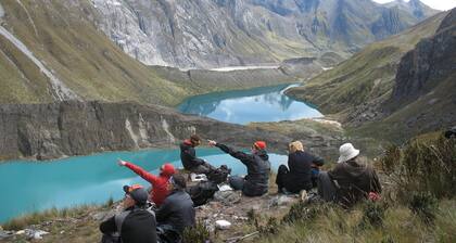 tents for camping in awesome Huayhuash Trek 6 days fixed Departure 29 May 2026