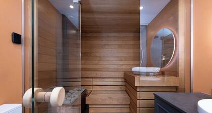 Ultra luxury/140m2/sauna/walk-in wardrobe/office