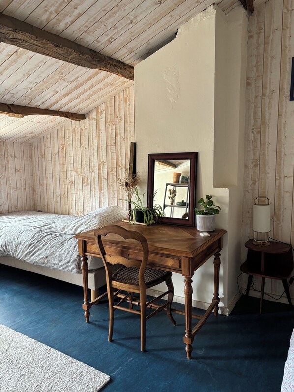 1 chambre, Wi-Fi, draps fournis