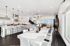 Dining - Beach Front Home with Private Saltwater Pool, Elevator and Blackstone Grill (Port St. Joe)