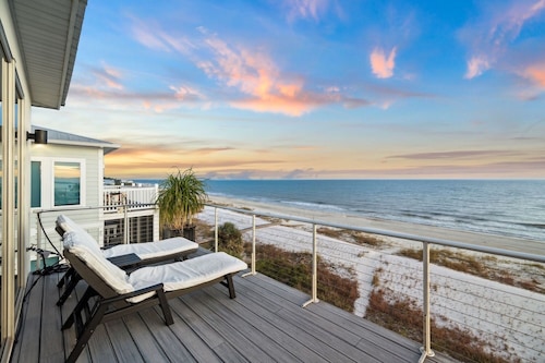 Beach Front Home with Private Saltwater Pool, Elevator and Blackstone Grill