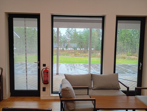 Großes Ferienhaus Südschweden am See Steg, Boot, Pool