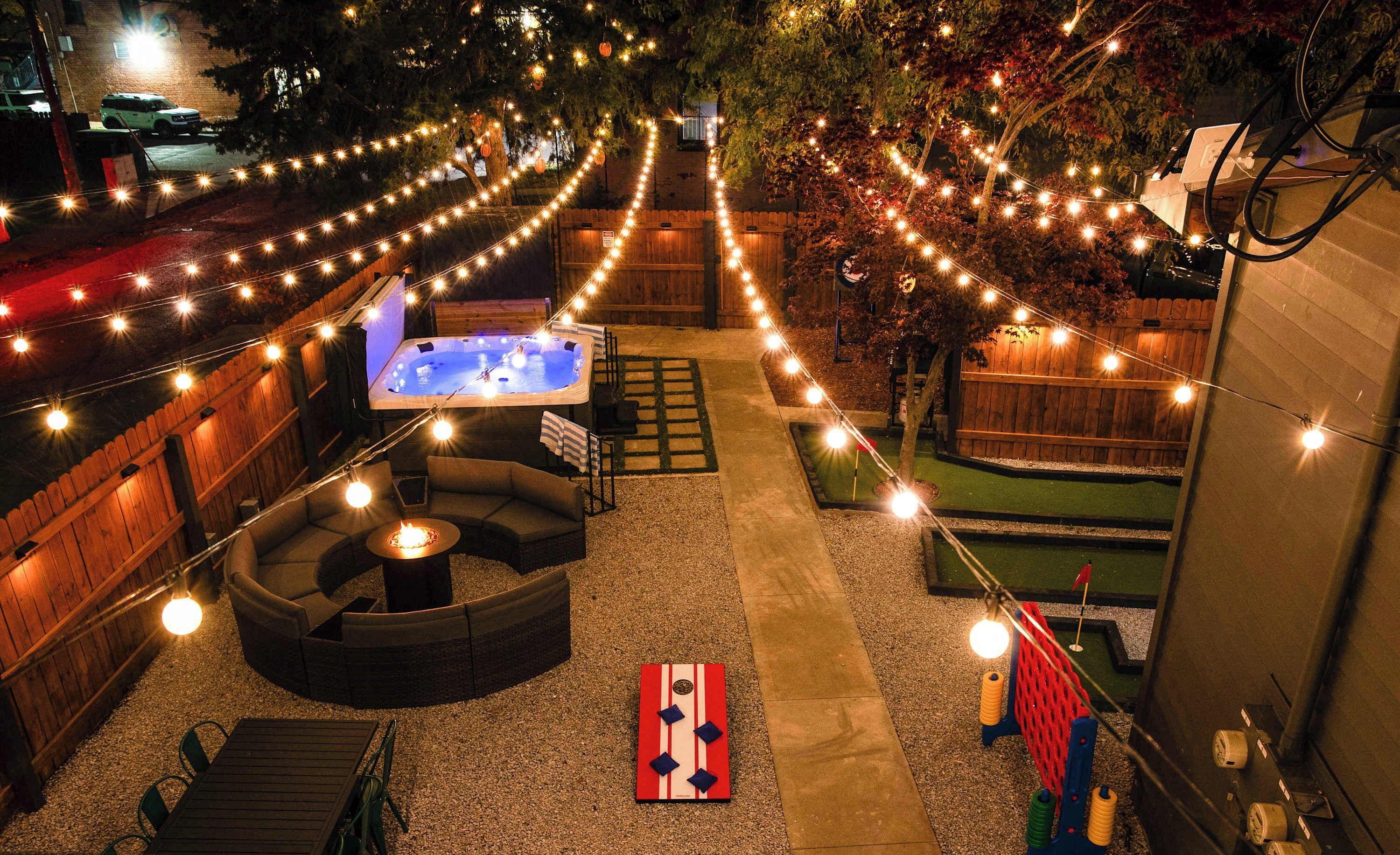 Outdoor spabad