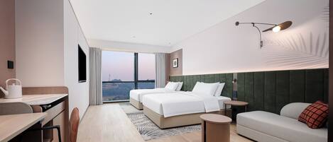 Chambre, 2 lits une place (Guest) | Wi-Fi gratuit