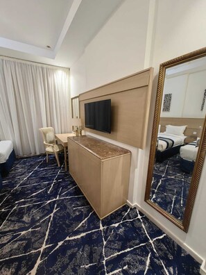 Deluxe Double Room | Bed sheets - Manazel Alzaereen Hotel 2 (Makkah)