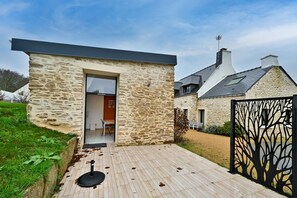 Exterior - Ker Claire - Piscine, jacuzzi & sauna (Camoël)
