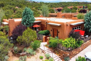 Exterior - Luxury Adobe Retreat with Jemez Mountain Views (Santa Fe)