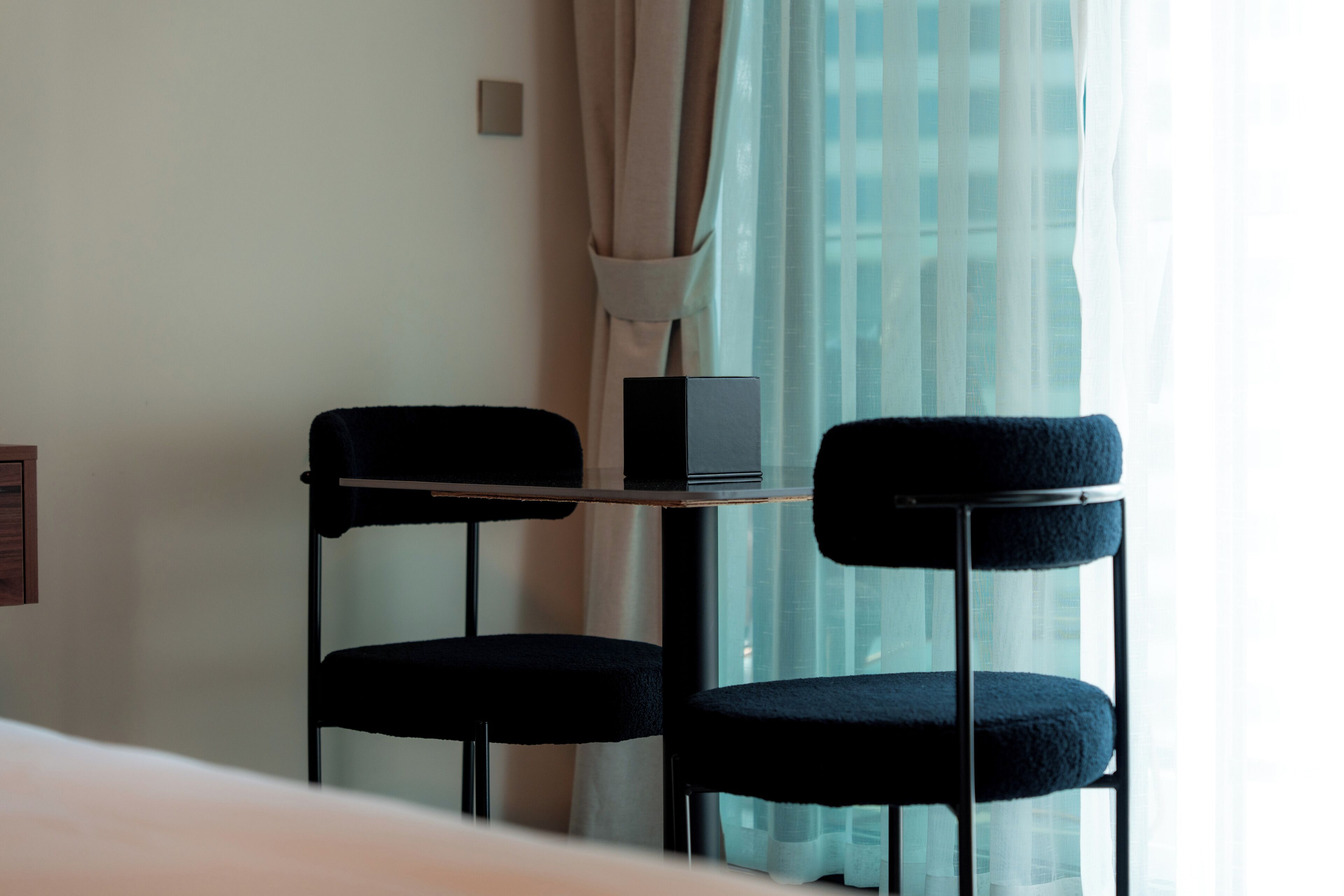 开间, 1 张特大床, 阳台, 城市景观 | 阳台