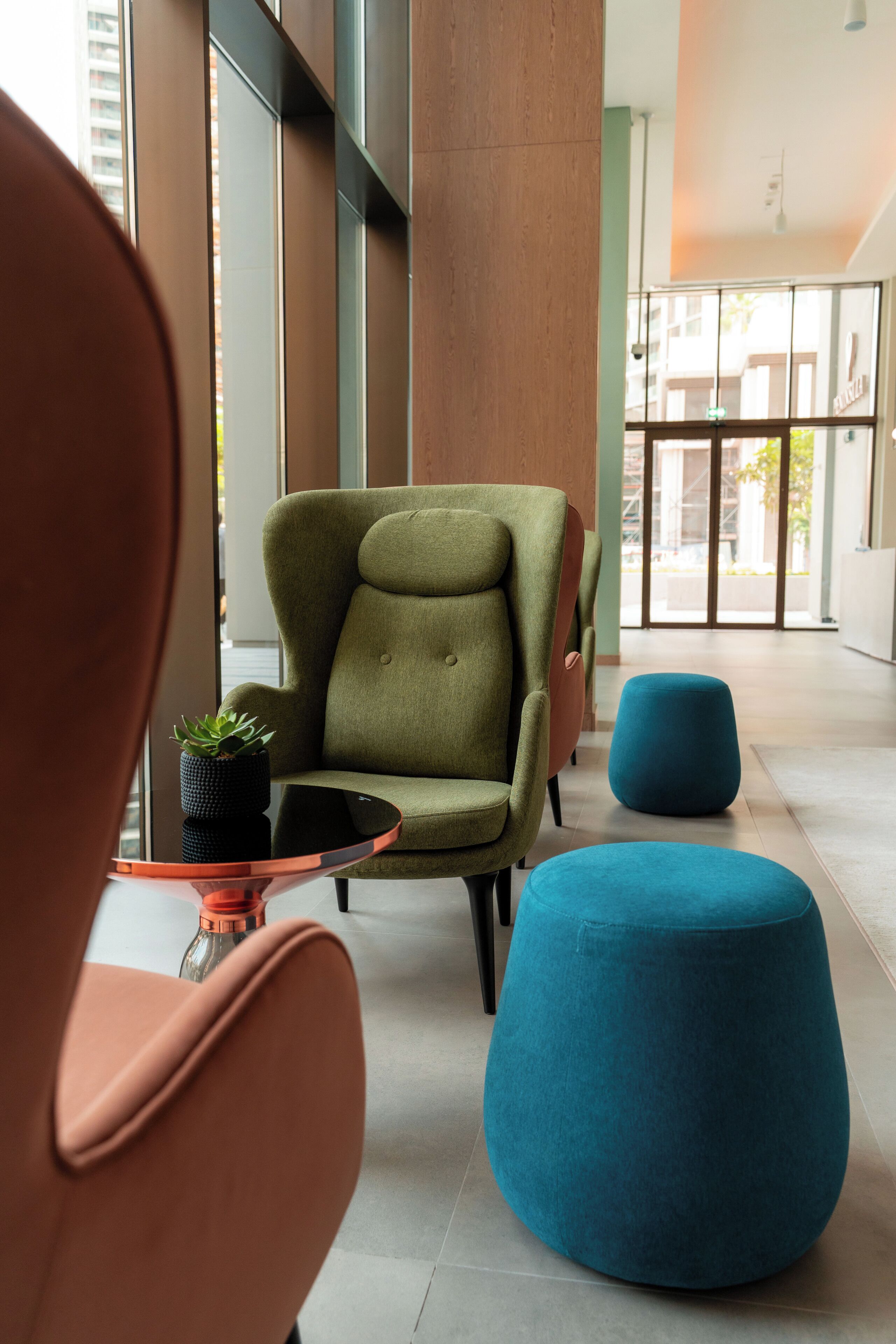 Sitzecke in der Lobby