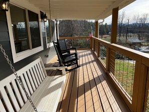 Property grounds - Historic 1890s Asheville Farmhouse Retreat • Sleeps 13 • Hot Tub + Playground (Asheville)
